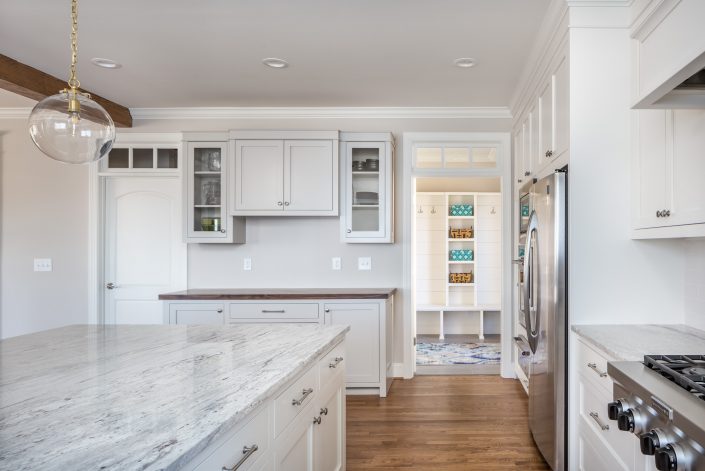 transitional style design-build kitchen remodel
